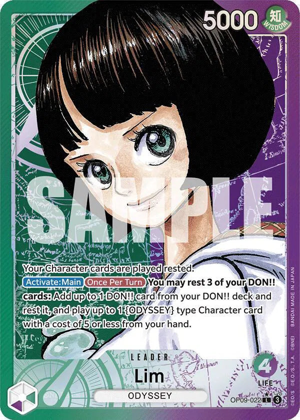 Lim (022) (Parallel) OP09-022 (Emperors in the New World)