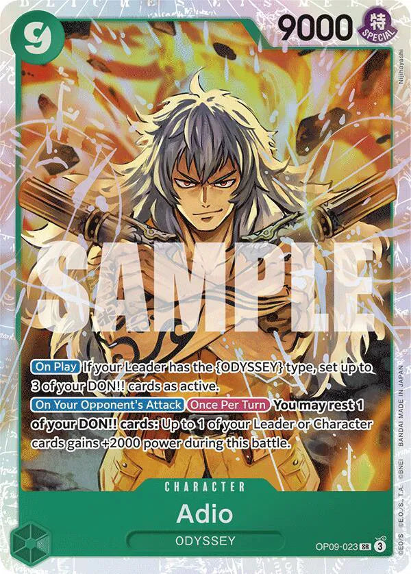 Adio OP09-023 SR (Emperors in the New World)