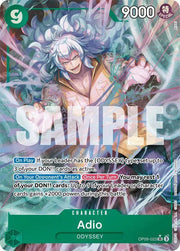 Adio (Parallel) OP09-023 · Foil (Emperors in the New World)