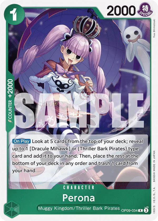 Perona OP09-034 (Emperors in the New World)