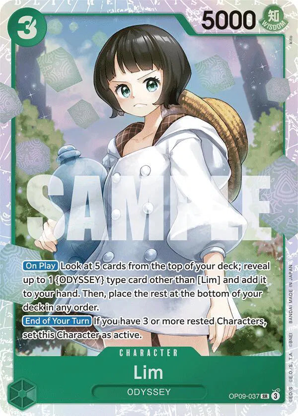 Lim (037) OP09-037 SR (Emperors in the New World)
