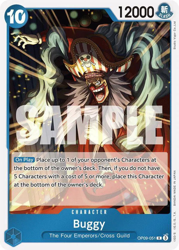 Buggy (051) OP09-051 (Emperors in the New World)