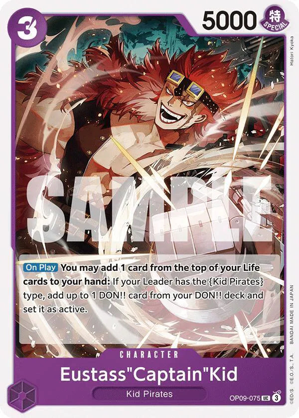 Eustass"Captain"Kid OP09-075 (Emperors in the New World)