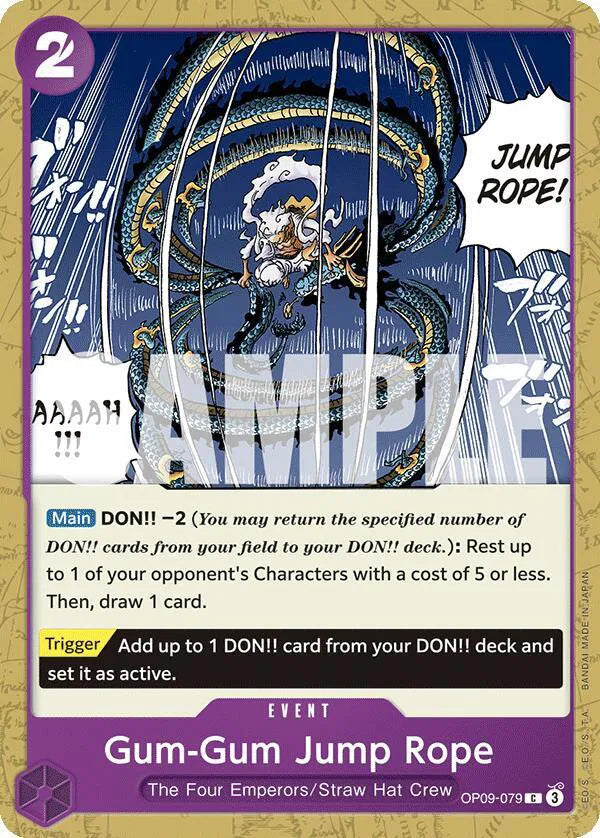 Gum-Gum Jump Rope OP09-079 (Emperors in the New World)