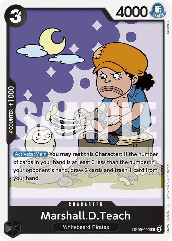 Marshall.D.Teach (092) OP09-092 (Emperors in the New World)