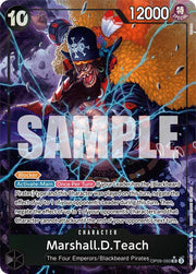 Marshall.D.Teach (093) (Alternate Art) OP09-093 · Foil (Emperors in the New World)