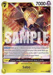 Sabo (104) OP09-104 · Foil (Emperors in the New World)