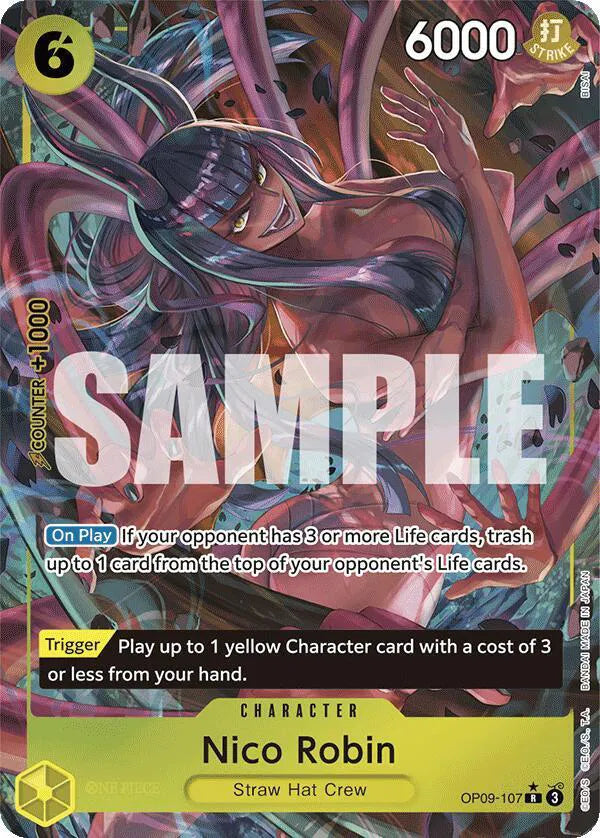 Nico Robin (107) (Parallel) OP09-107 · Foil (Emperors in the New World)