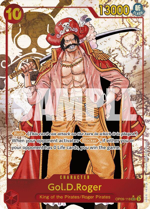 Gol.D.Roger (Alternate Art) OP09-118 (Emperors in the New World)