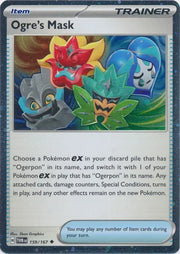 Ogre's Mask (Cosmos Holo) 159/167 (Miscellaneous Cards & Products)
