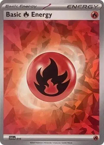 Basic Fire Energy (Cracked Ice Holo) 010 · Holofoil (Miscellaneous Cards & Products)