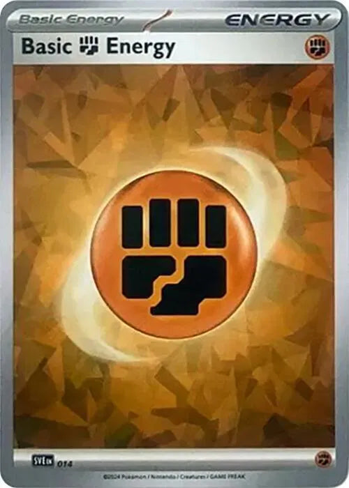 Basic Fighting Energy (Cracked Ice Holo) 014 · Holofoil (Miscellaneous Cards & Products)