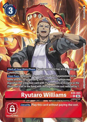 Ryutaro Williams (Alternate Art) EX8-065 R (Chain of Liberation)