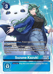 Suzune Kazuki (Alternate Art) EX8-066 R (Chain of Liberation)