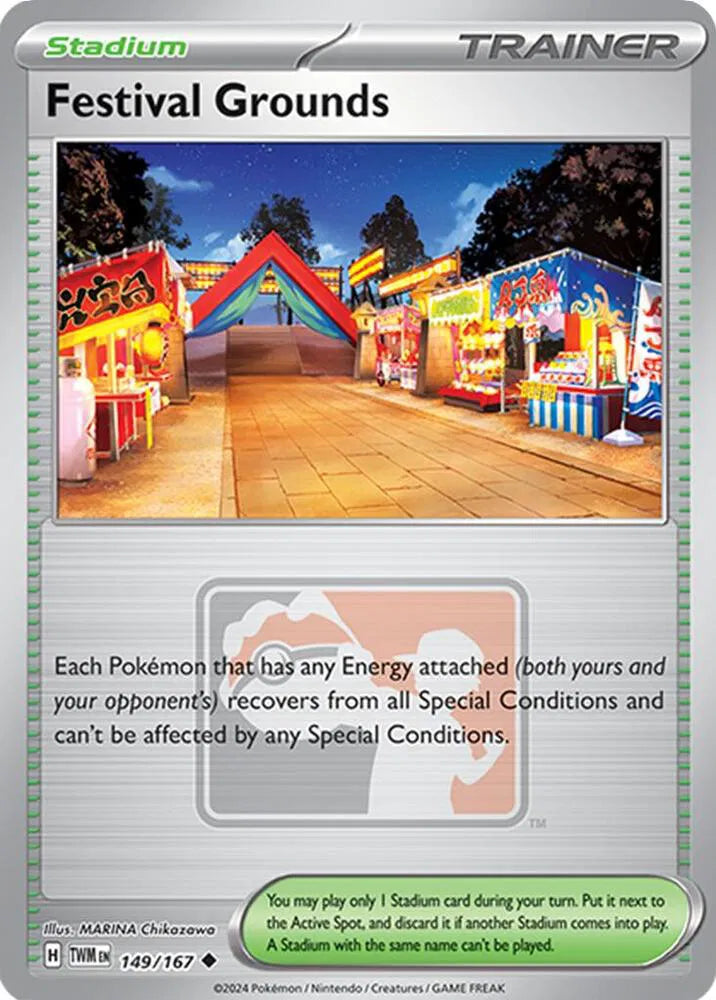 Festival Grounds (League Promo) 149/167 (League & Championship Cards)