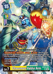 Chaosmon: Valdur Arm BT20-037 SR (Release Special Booster 2.5)