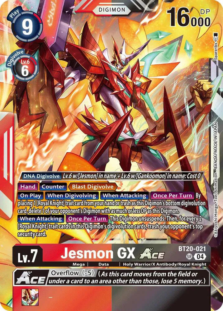Jesmon GX ACE BT20-021 SR (Release Special Booster 2.5)