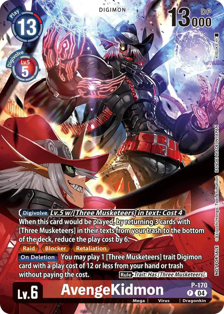 AvengeKidmon (Update Pack 2025) P-170 P (Release Special Booster 2.5)