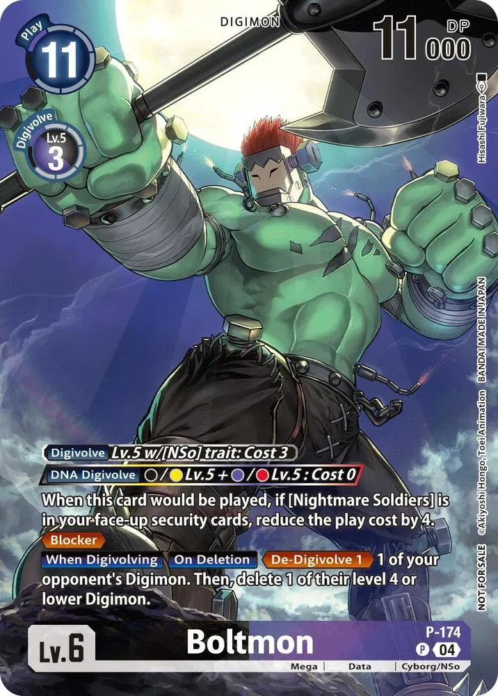 Boltmon (Update Pack 2025) P-174 P (Release Special Booster 2.5)