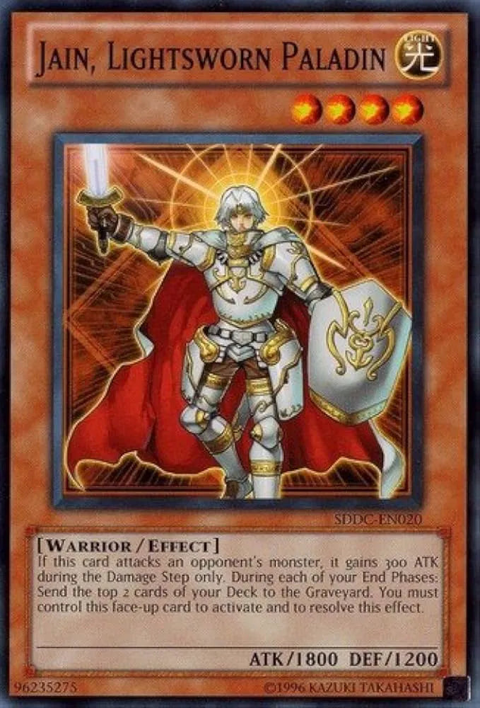 Jain, Lightsworn Paladin SDLI-EN007 (Structure Deck: Realm of Light (2020 Date Reprint))