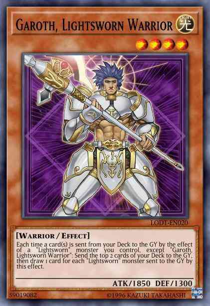 Garoth, Lightsworn Warrior SDLI-EN009 (Structure Deck: Realm of Light (2020 Date Reprint))
