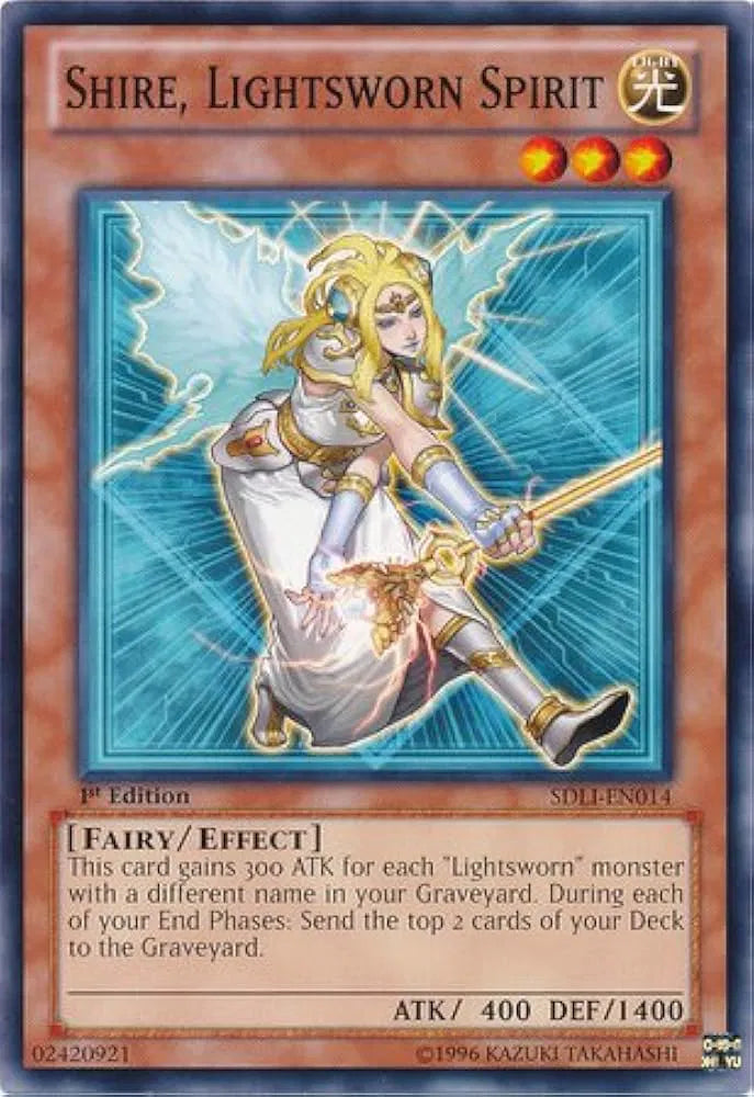 Shire, Lightsworn Spirit SDLI-EN014 (Structure Deck: Realm of Light (2020 Date Reprint))