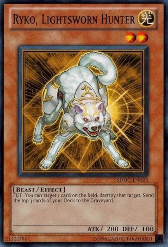 Ryko, Lightsworn Hunter SDLI-EN015 (Structure Deck: Realm of Light (2020 Date Reprint))