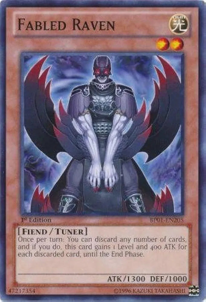 Fabled Raven SDLI-EN020 (Structure Deck: Realm of Light (2020 Date Reprint))