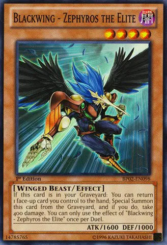 Blackwing - Zephyros the Elite SDLI-EN022 (Structure Deck: Realm of Light (2020 Date Reprint))