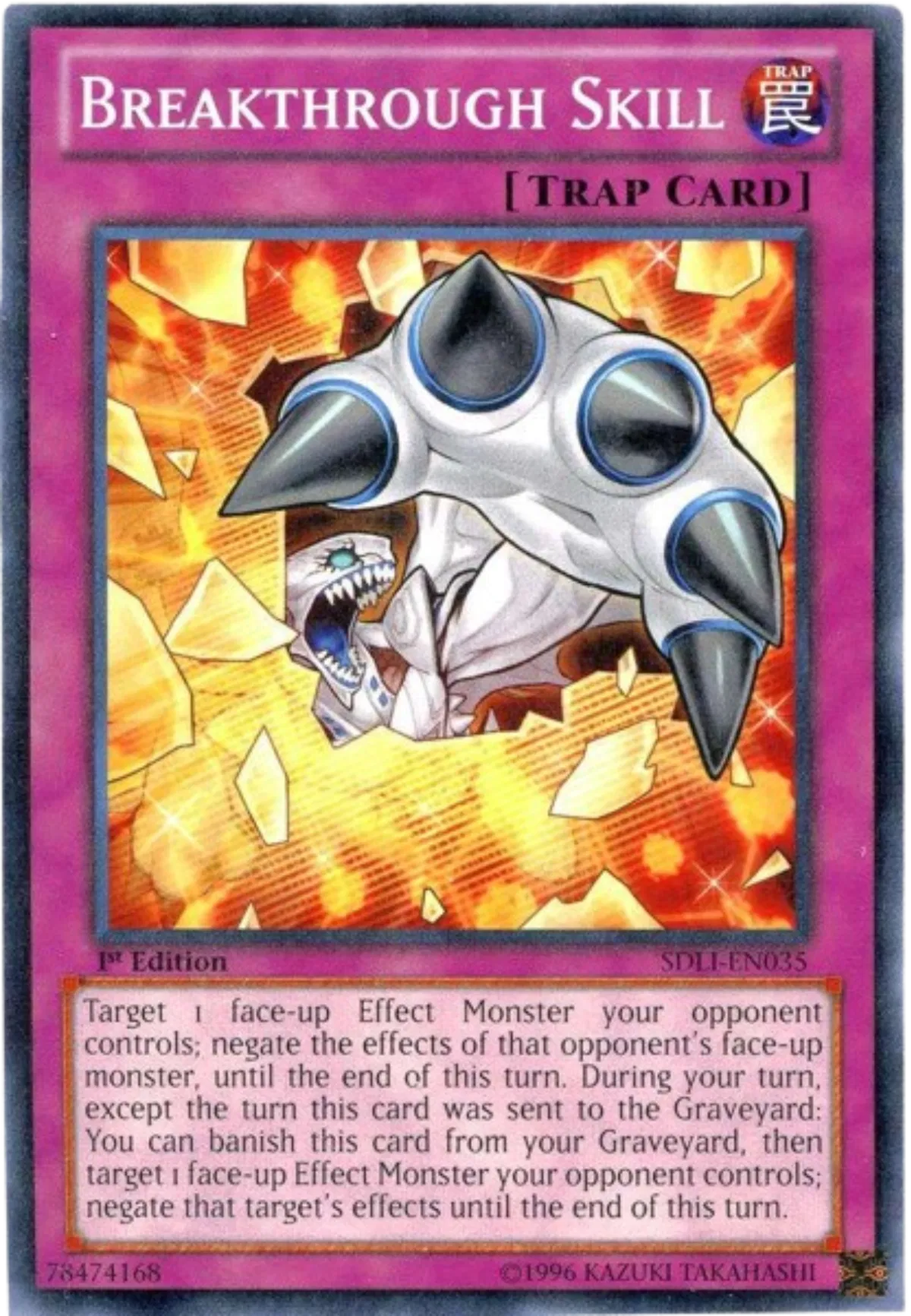 Breakthrough Skill SDLI-EN035 (Structure Deck: Realm of Light (2020 Date Reprint))