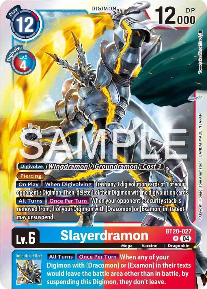 Slayerdramon BT20-027 R (Release Special Booster 2.5)