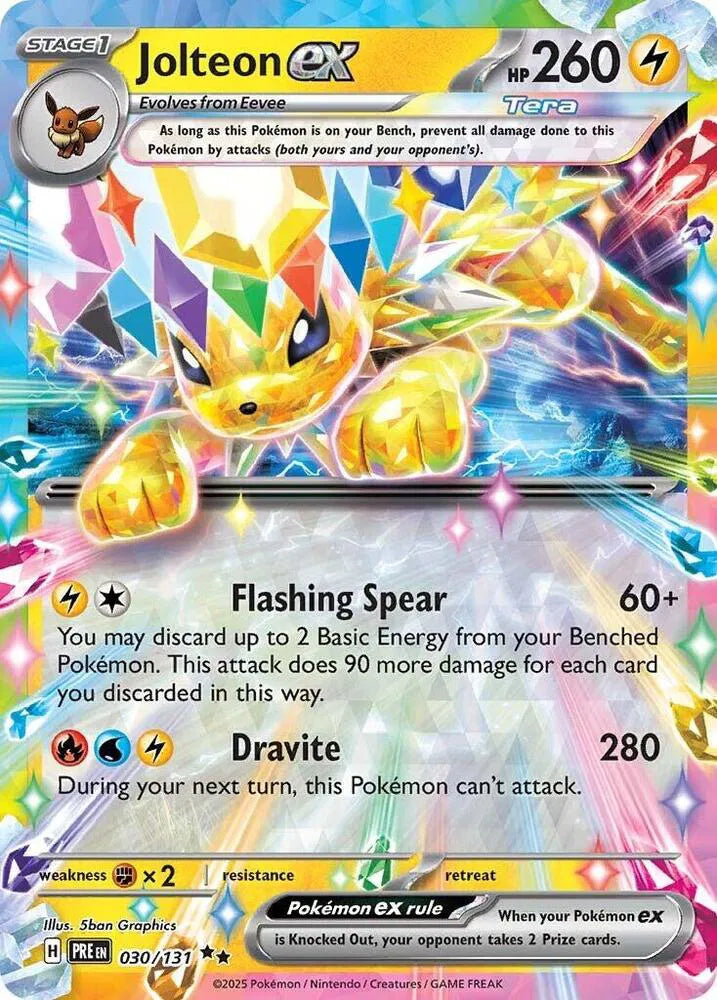 Jolteon ex 030/131 (Prismatic Evolutions)
