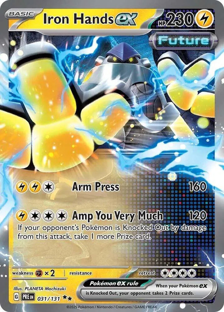 Iron Hands ex 031/131 · Holofoil (Prismatic Evolutions)