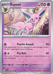 Espeon 033/131 (Prismatic Evolutions)