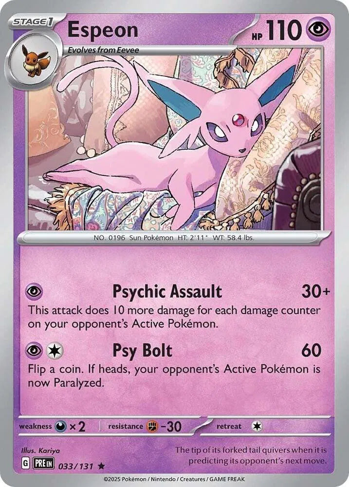 Espeon 033/131 (Prismatic Evolutions)