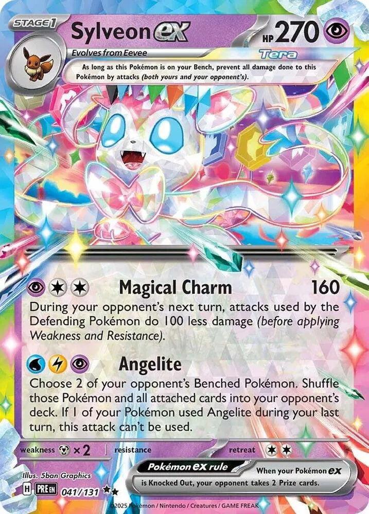 Sylveon ex 041/131 (Prismatic Evolutions)