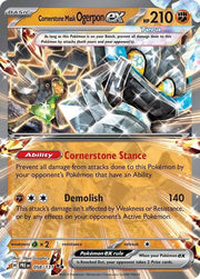 Cornerstone Mask Ogerpon ex 058/131 · Holofoil (Prismatic Evolutions)