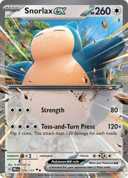 Snorlax ex 076/131 · Holofoil (Prismatic Evolutions)
