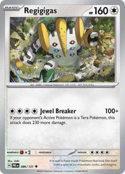 Regigigas 086/131 · Normal (Prismatic Evolutions)