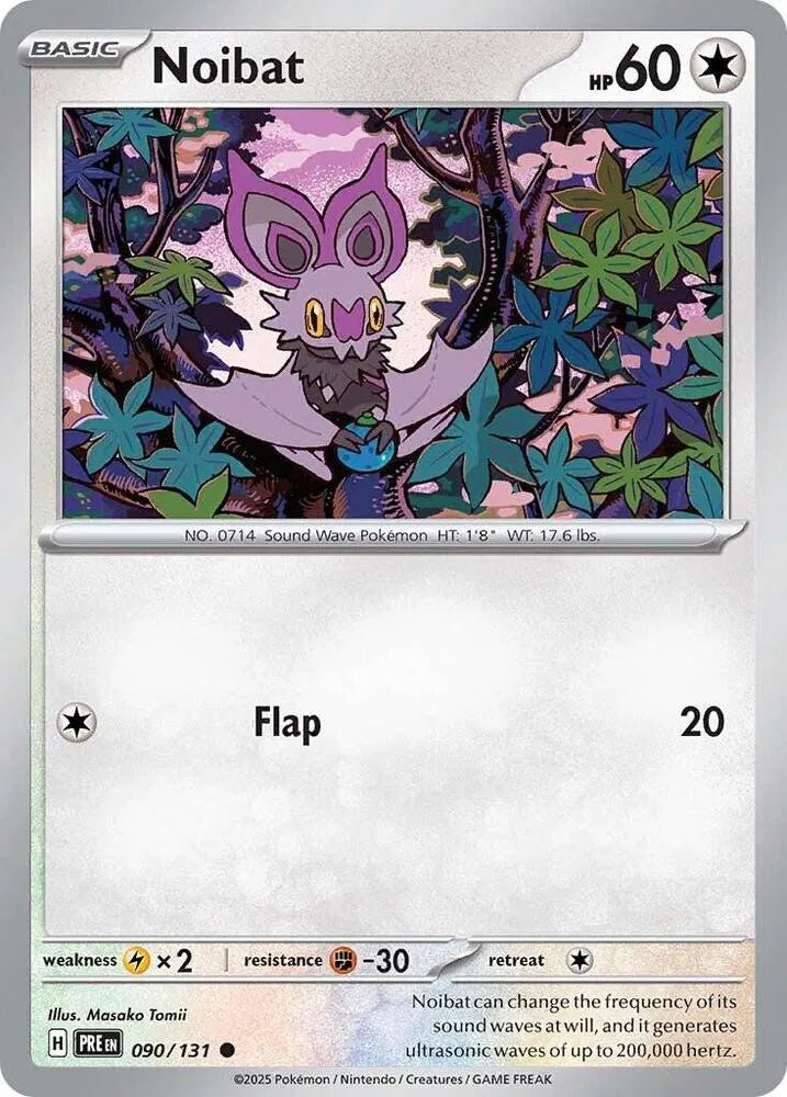 Noibat 090/131 Common | Scarlet & Violet – Prismatic Evolutions