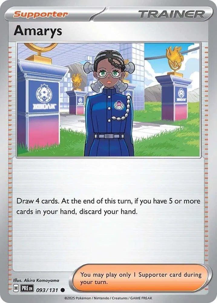 Amarys 093/131 · Normal (Prismatic Evolutions)