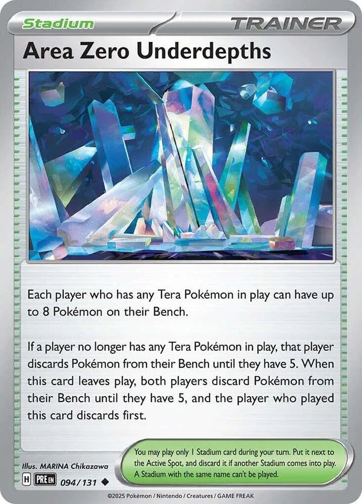 Area Zero Underdepths 094/131 Reverse Holo | Scarlet & Violet – Prismatic Evolutions