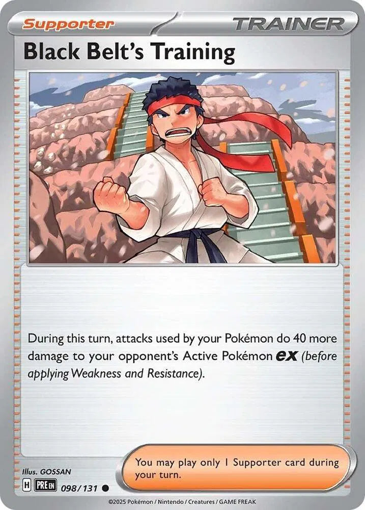 Black Belt's Training 098/131 · Normal (Prismatic Evolutions)