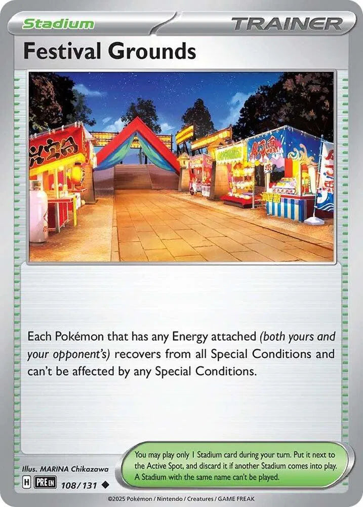 Festival Grounds 108/131 · Normal (Prismatic Evolutions)
