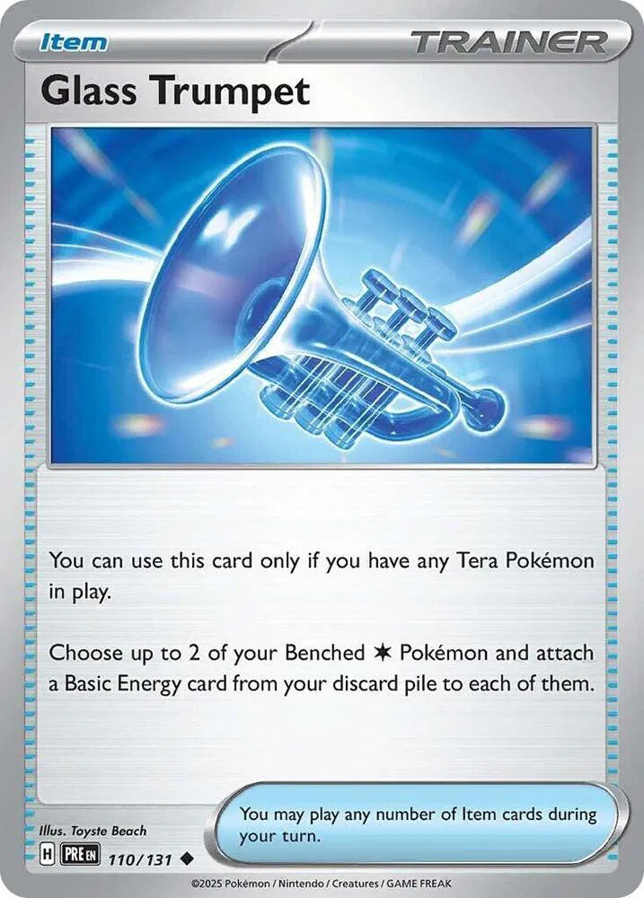 Glass Trumpet 110/131 · Normal (Prismatic Evolutions)