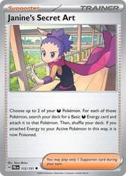 Janine's Secret Art 112/131 · Normal (Prismatic Evolutions)