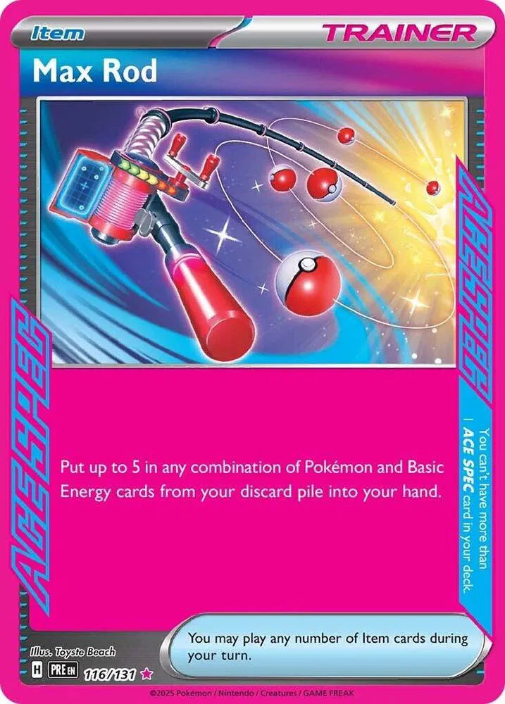Max Rod 116/131 (Prismatic Evolutions)