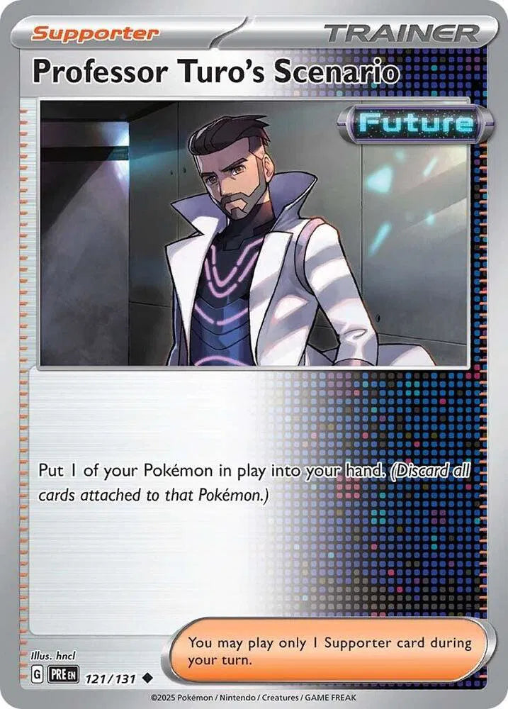 Professor Turo's Scenario 121/131 · Normal (Prismatic Evolutions)