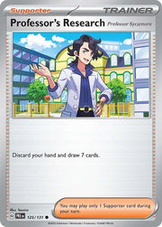 Professor's Research [Professor Sycamore] 125/131 · Reverse Holofoil (Prismatic Evolutions)