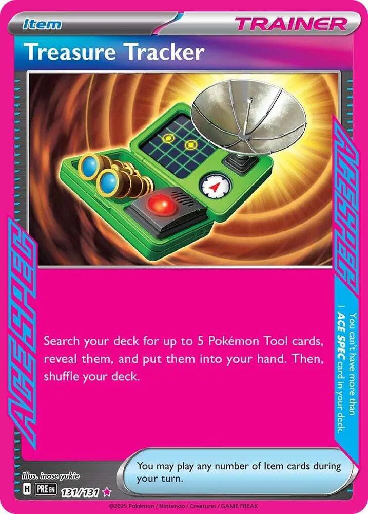 Treasure Tracker 131/131 (Prismatic Evolutions)